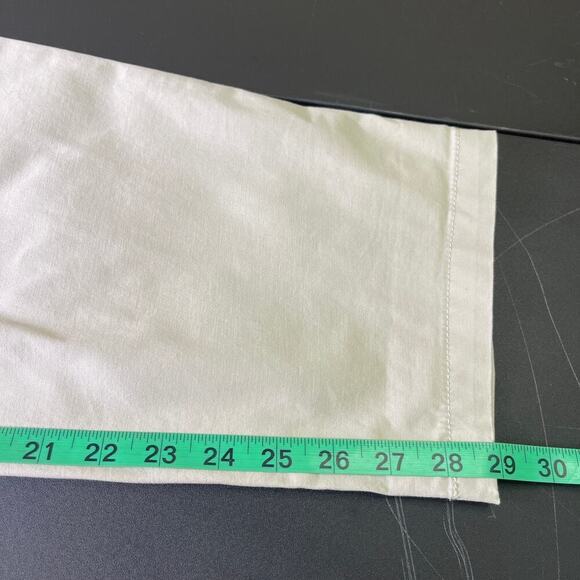 Talbots Relaxed Chino Cream Beige Straight Leg Trouser Ankle Pants Womens 16 NEW - Picture 10 of 10